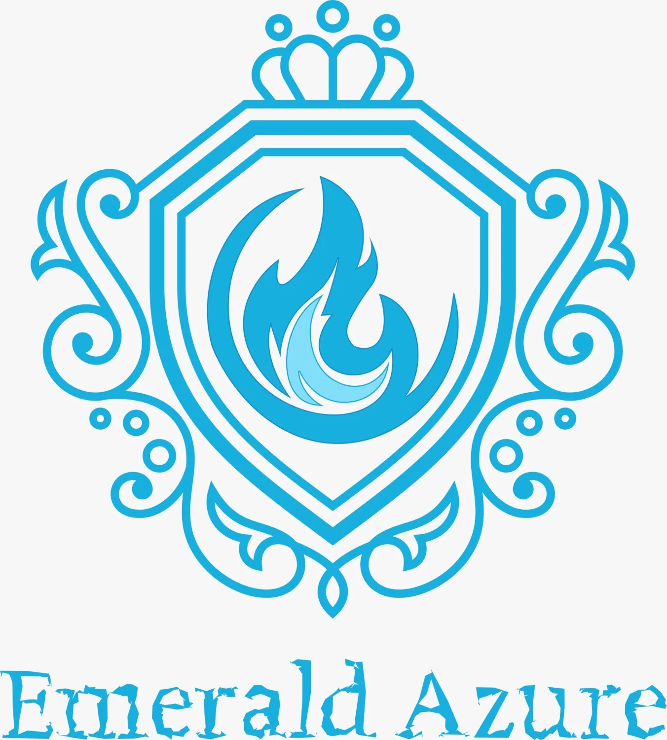 Pokémon Emerald Azure background